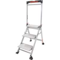Jumbo Step™ Ladder, 2.2', Aluminum, 375 lbs. Capacity, Type 1AA VD613 | GTA Hardware Inc